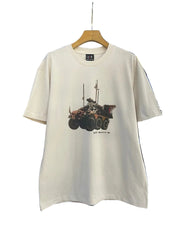 Saint Michael Military Vehicle Print T‑Shirt