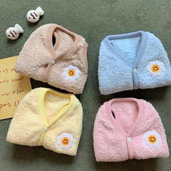 Macaron-Colored Sunflower Vest
