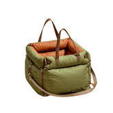 Deluxe Faux Leather Dog Car Seat