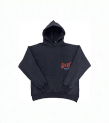 Saint Michael Boxy Cropped SAINT Graphic Hoodie