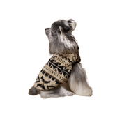 Fair Isle Sleeveless Vest – Cozy Knit Dog Sweater
