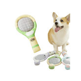 Tennis racket-shaped crinkle sound toy