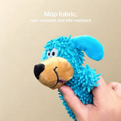 Weird-squeaking Mop Chenille Dog Toy – Playful & Teeth-Friendly!