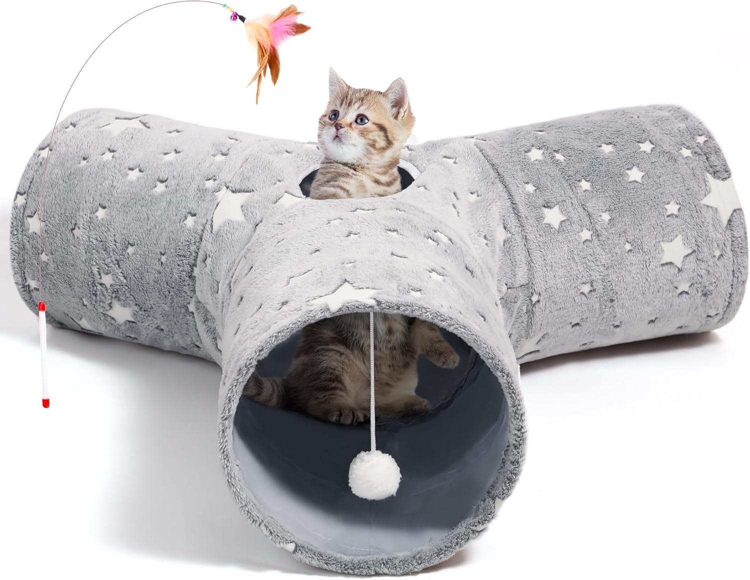 3 Way Collapsible Cat Tunnel