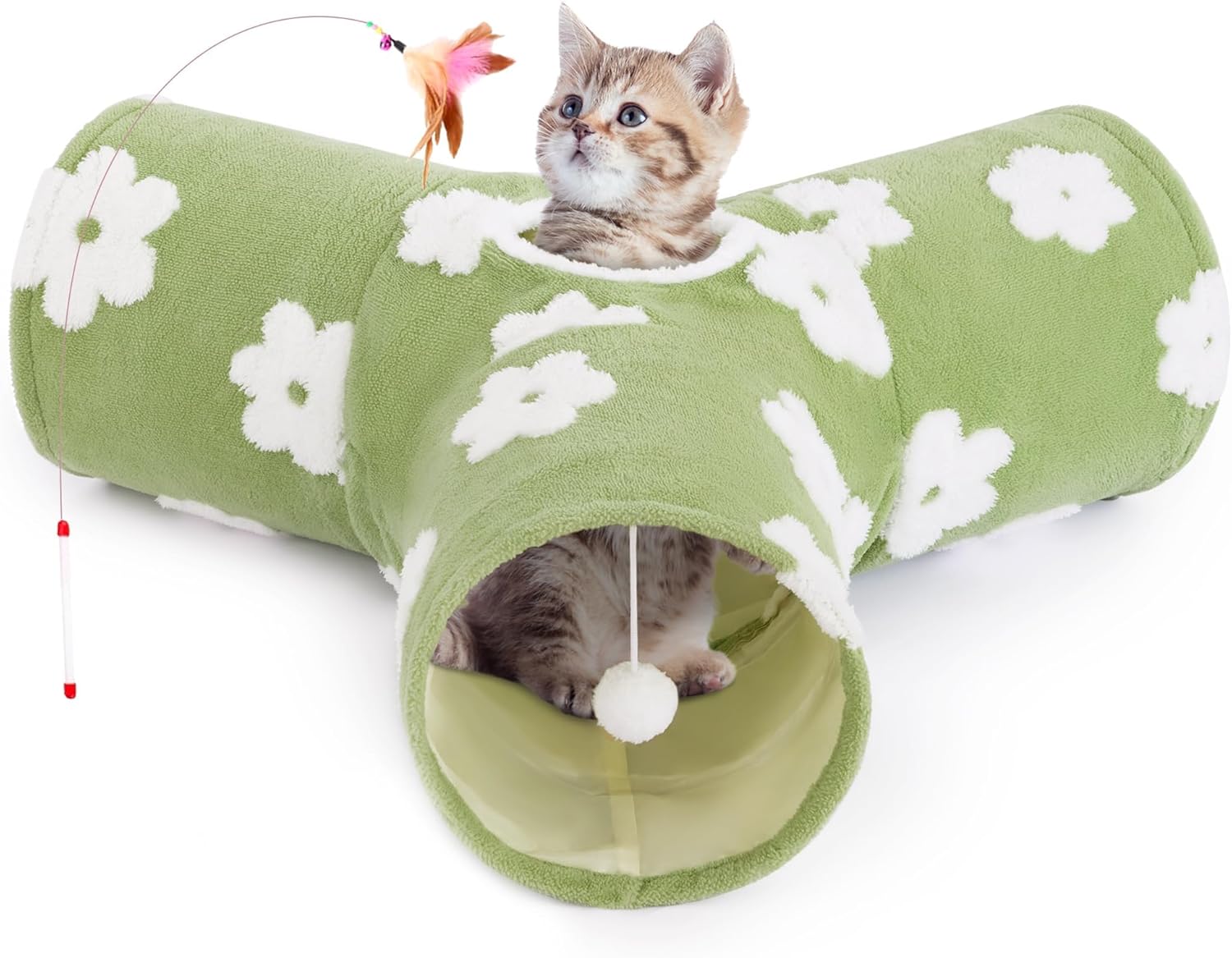 3 Way Collapsible Cat Tunnel