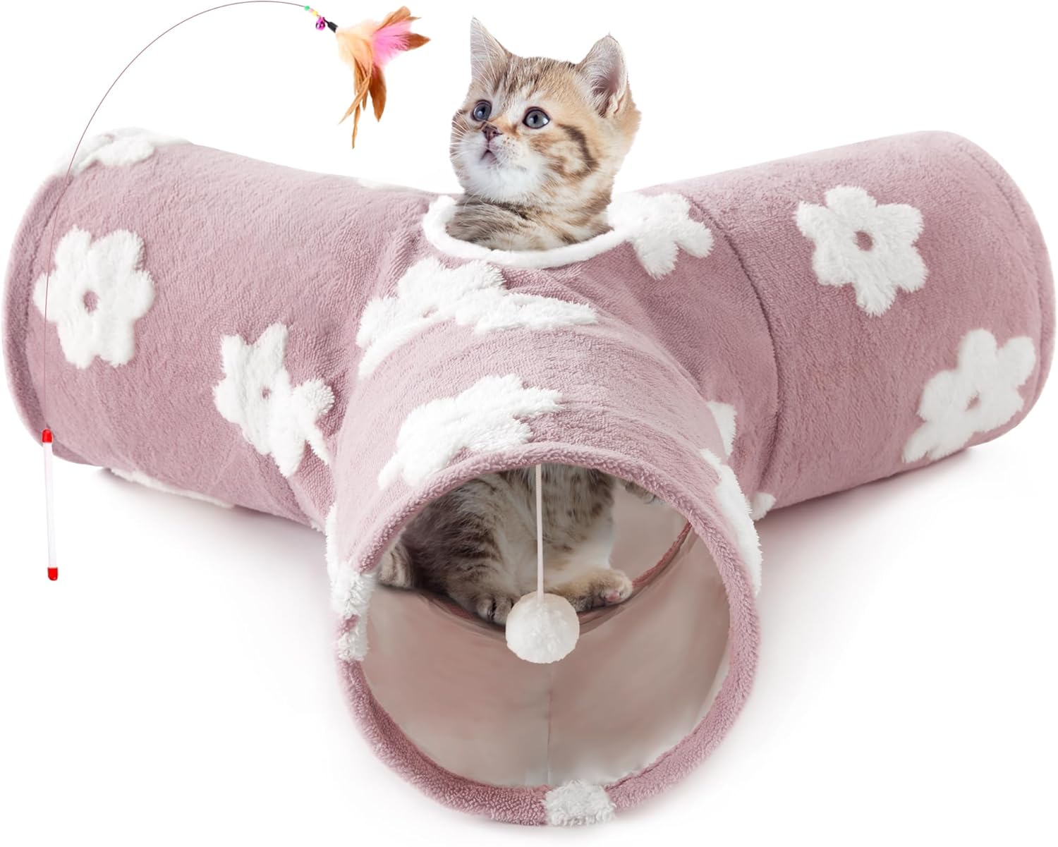 3 Way Collapsible Cat Tunnel