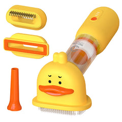 4-in-1 Pet Grooming & Cleaning Kit - Adorable Duck Design for Hassle-Free Pet Care