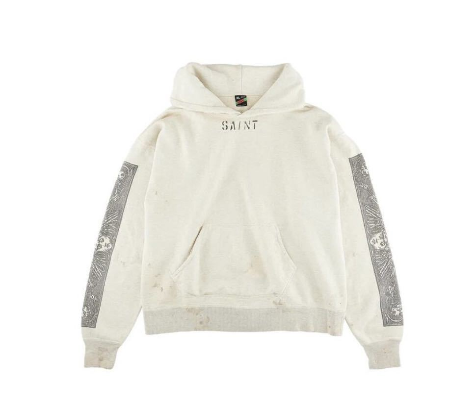 Saint Michael Vintage Engraving Angel Street‑wear Hoodie