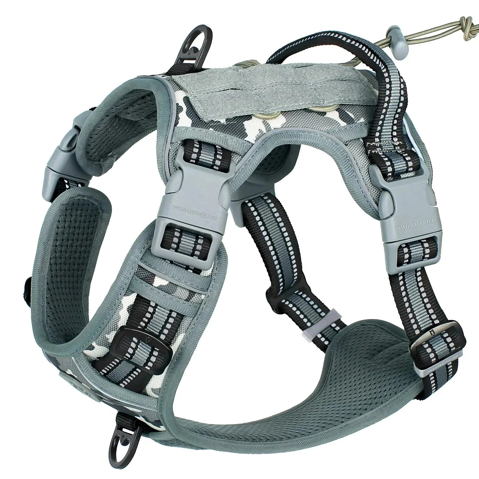 Adjustable Anti-Pull Harness with MOLLE System