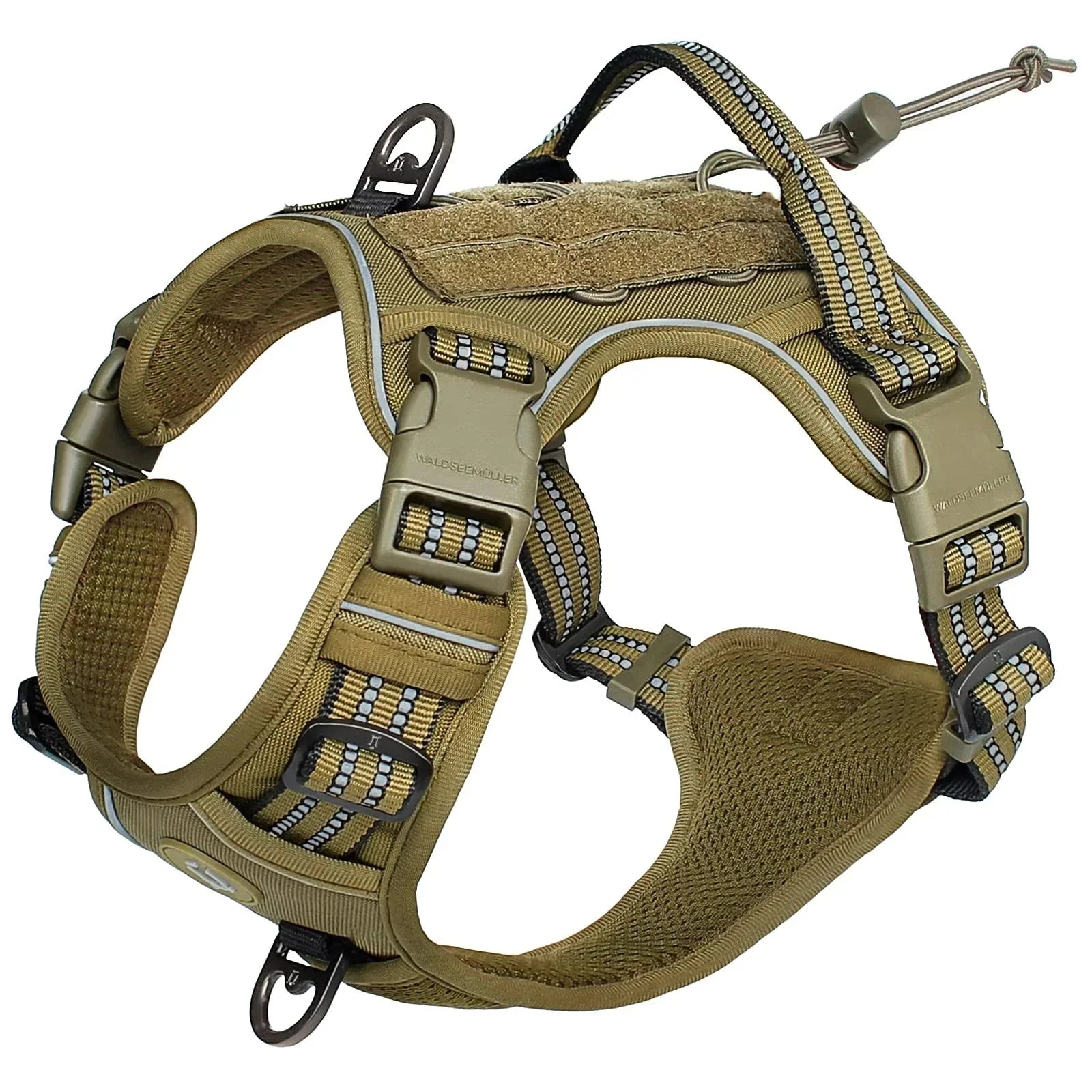 Adjustable Anti-Pull Harness with MOLLE System