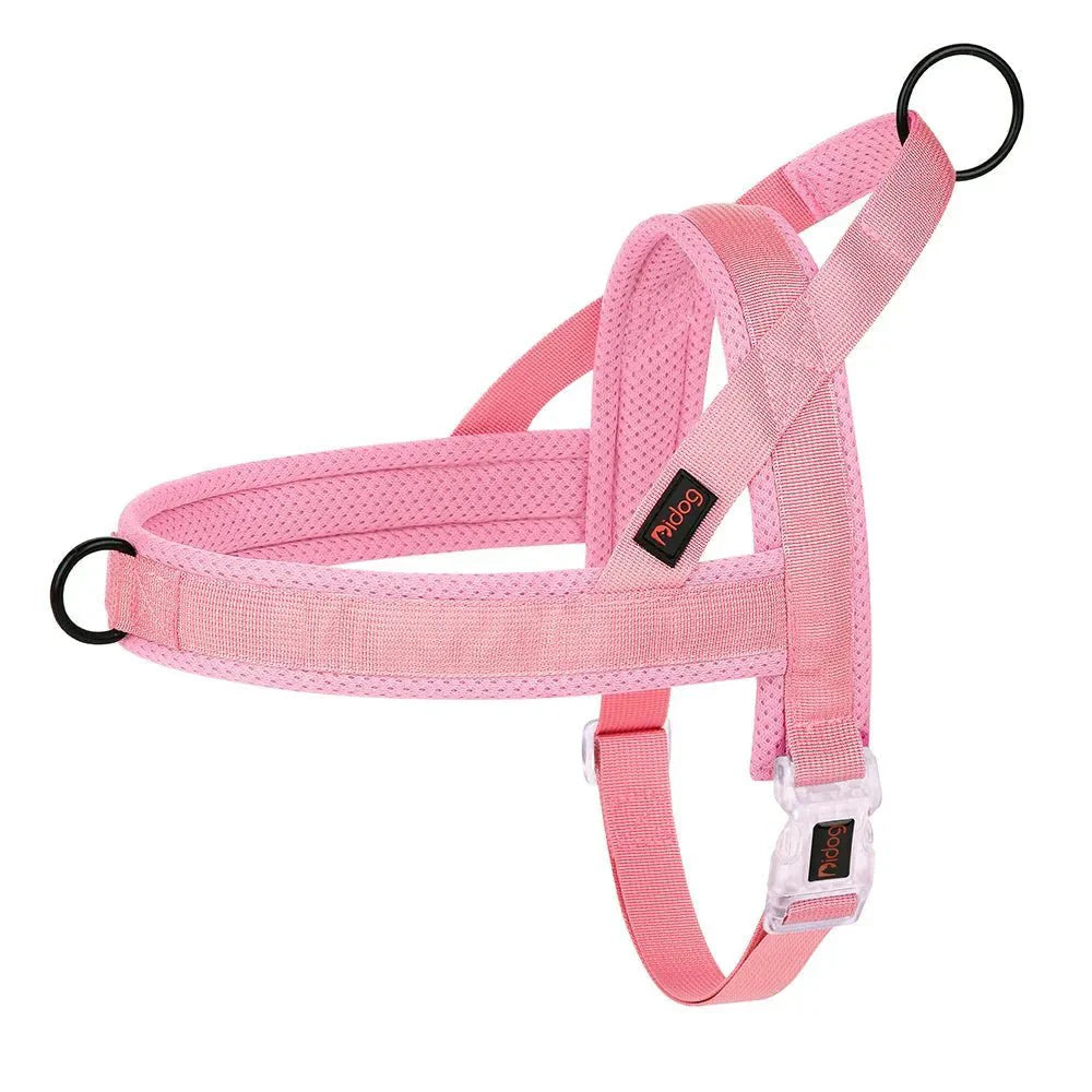 Adjustable Dog Harness - Nylon Padded Comfort - Harness for Walking Dogs