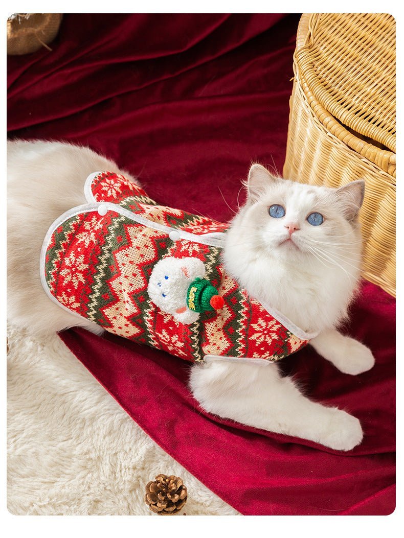 Adorable Winter 3D Bear Knit Sweater