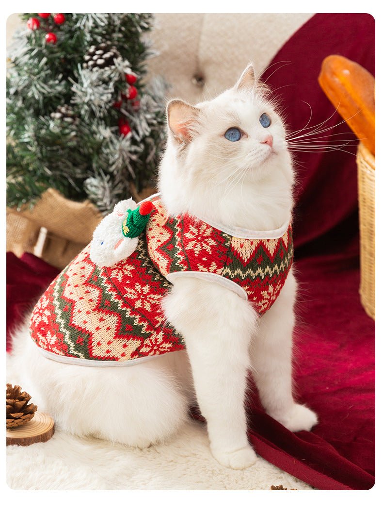 Adorable Winter 3D Bear Knit Sweater