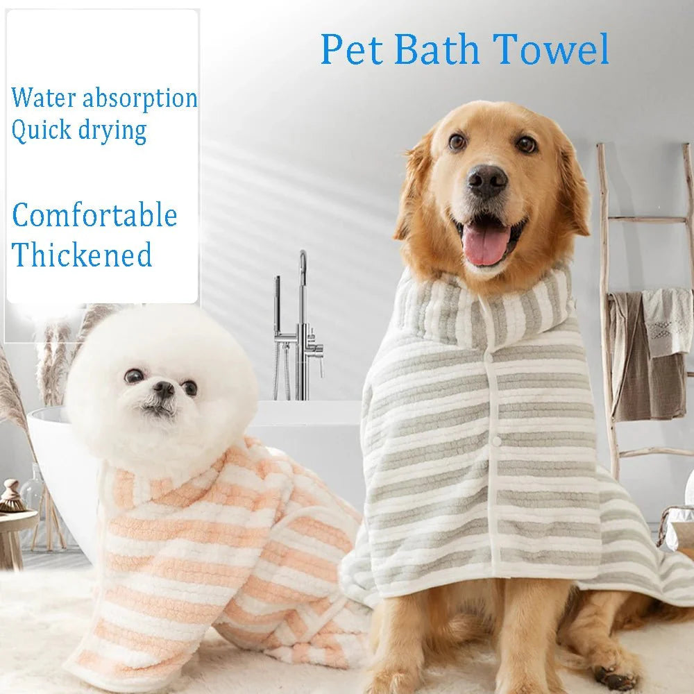 Bathrobe Absorbent cover full body