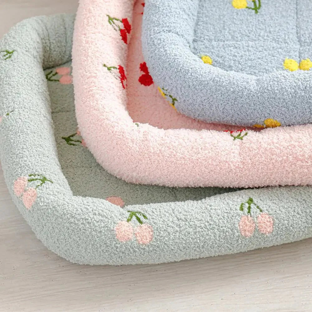 Bed Thick Soft Kitten Mat Washable