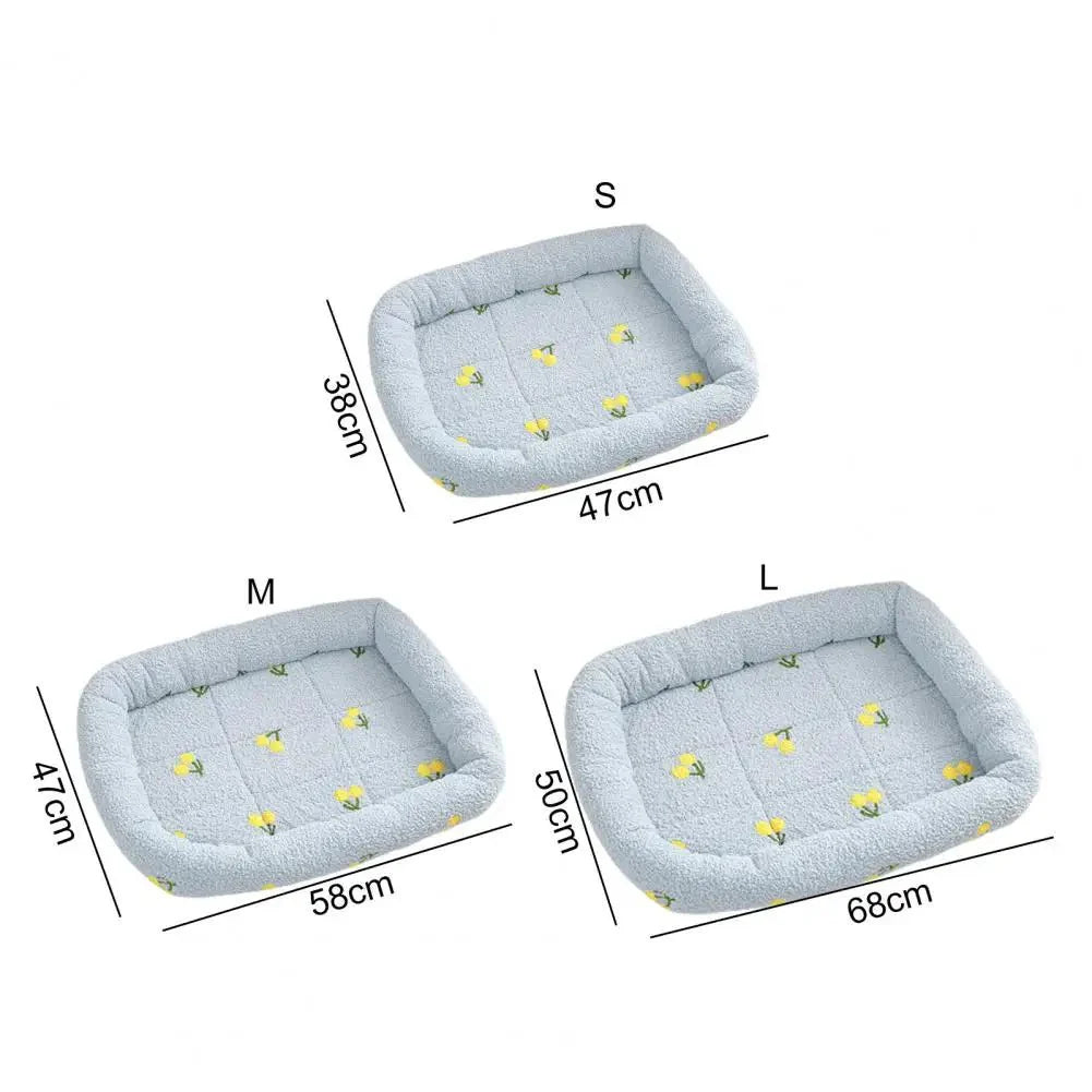 Bed Thick Soft Kitten Mat Washable