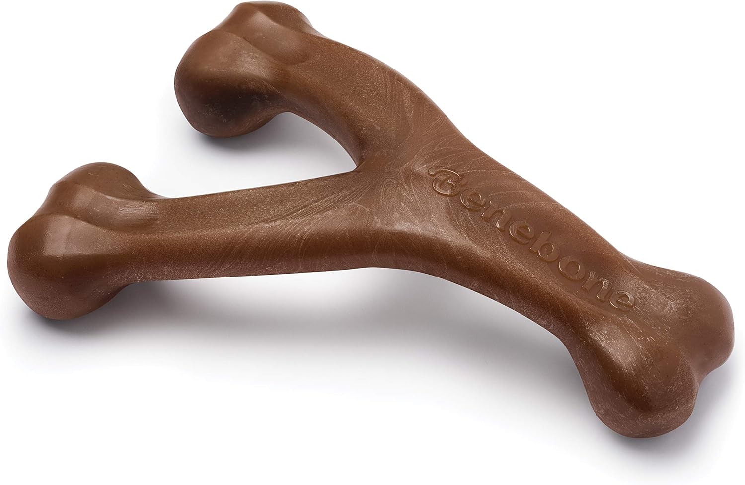 Benebone Bacon Wishbone Chew Toy
