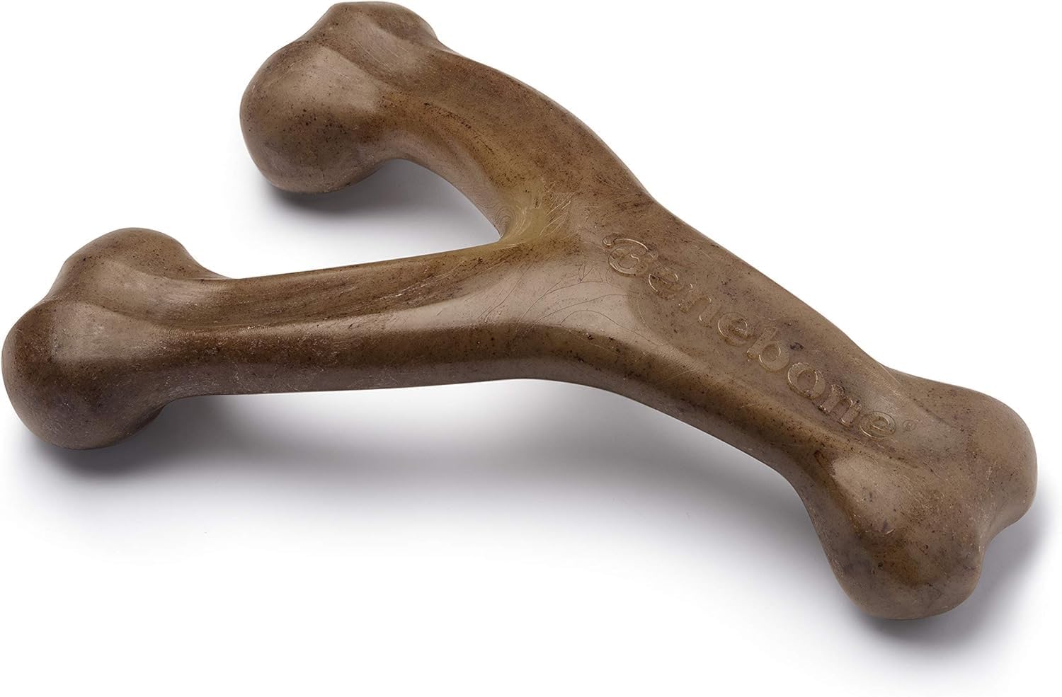 Benebone Bacon Wishbone Chew Toy