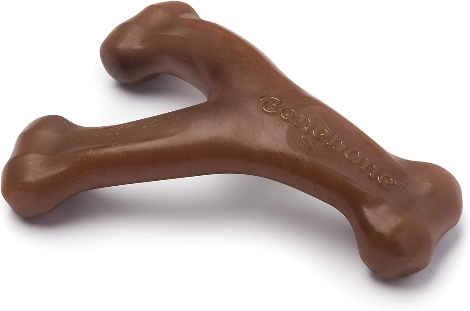 Benebone Bacon Wishbone Chew Toy
