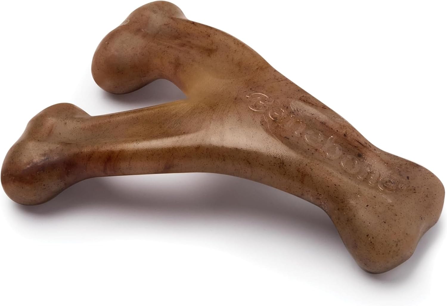 Benebone Bacon Wishbone Chew Toy