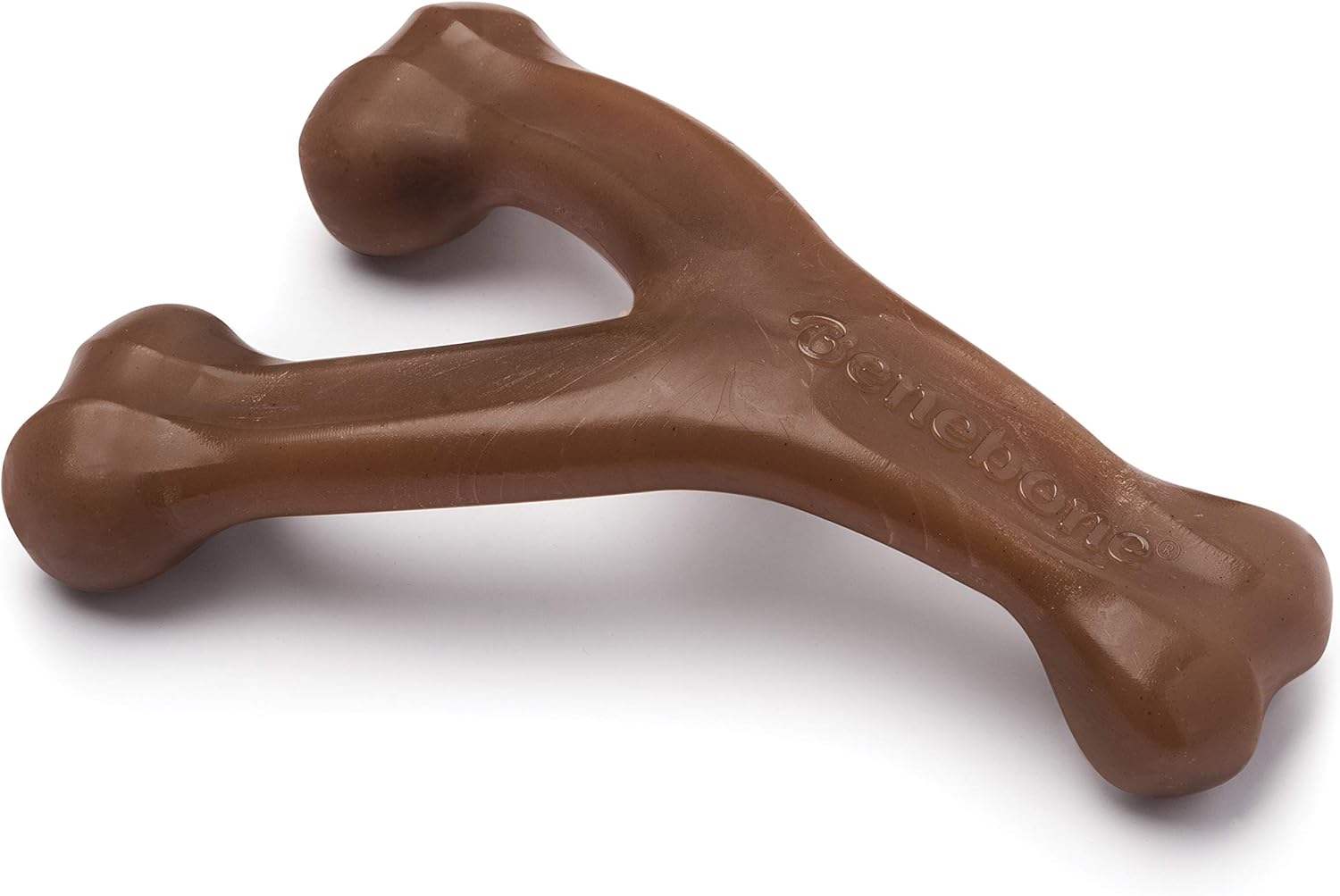 Benebone Bacon Wishbone Chew Toy