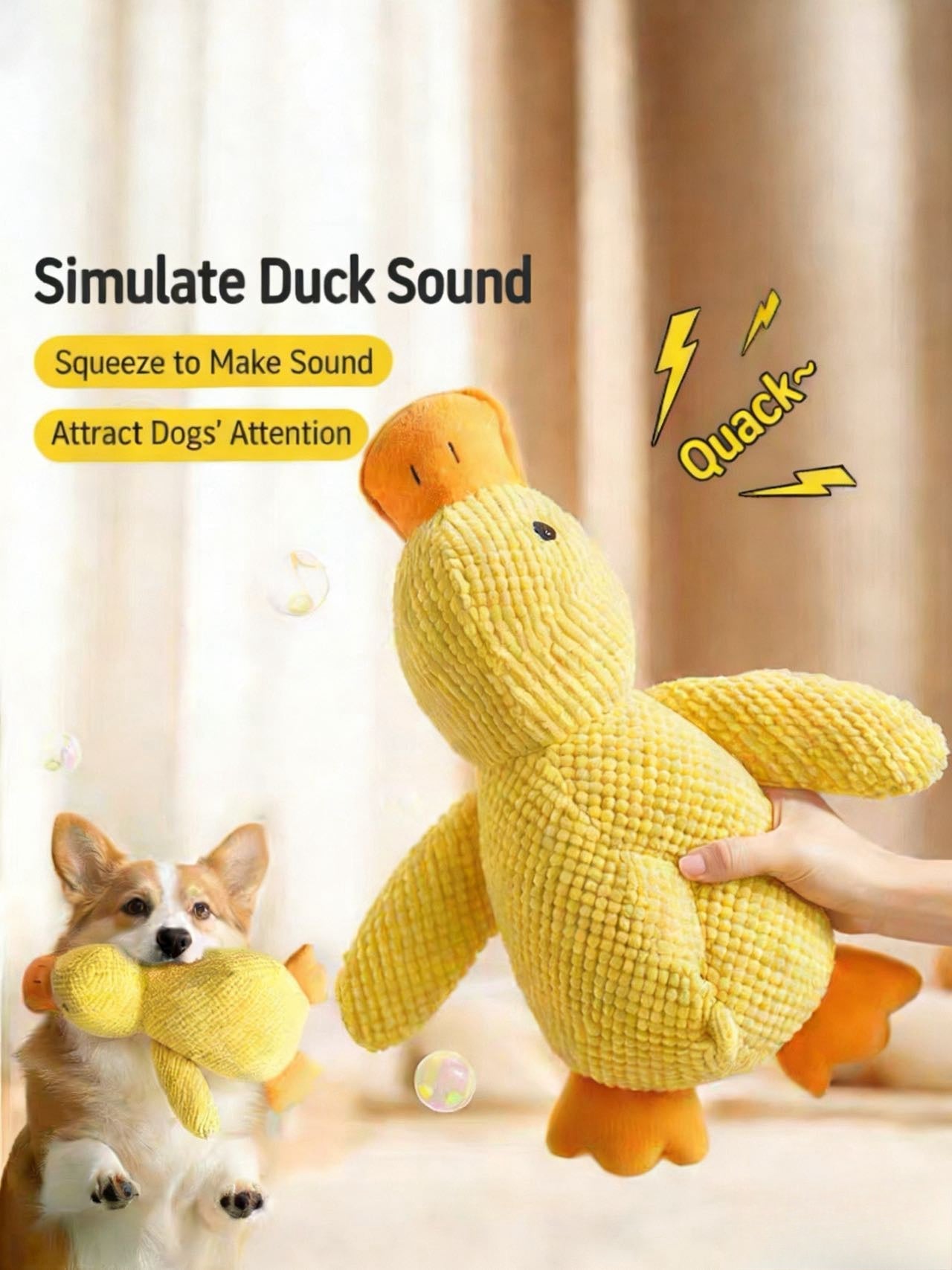 [BEST SELLER] Calming Duck Dog Toy