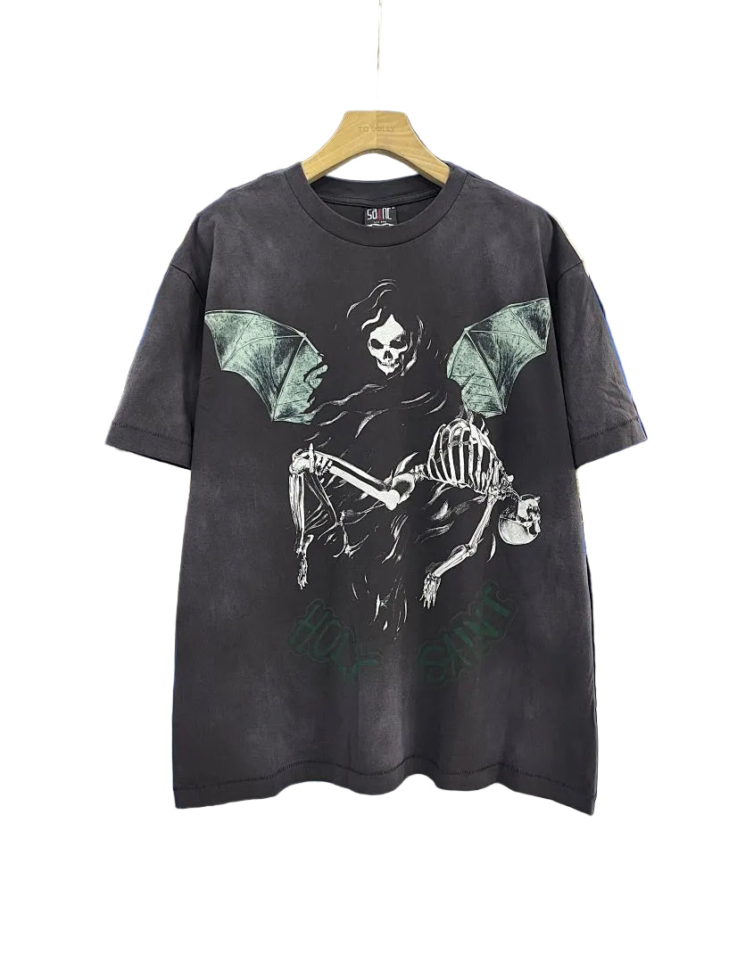 Saint Michael Holy Saint Skeleton Tee