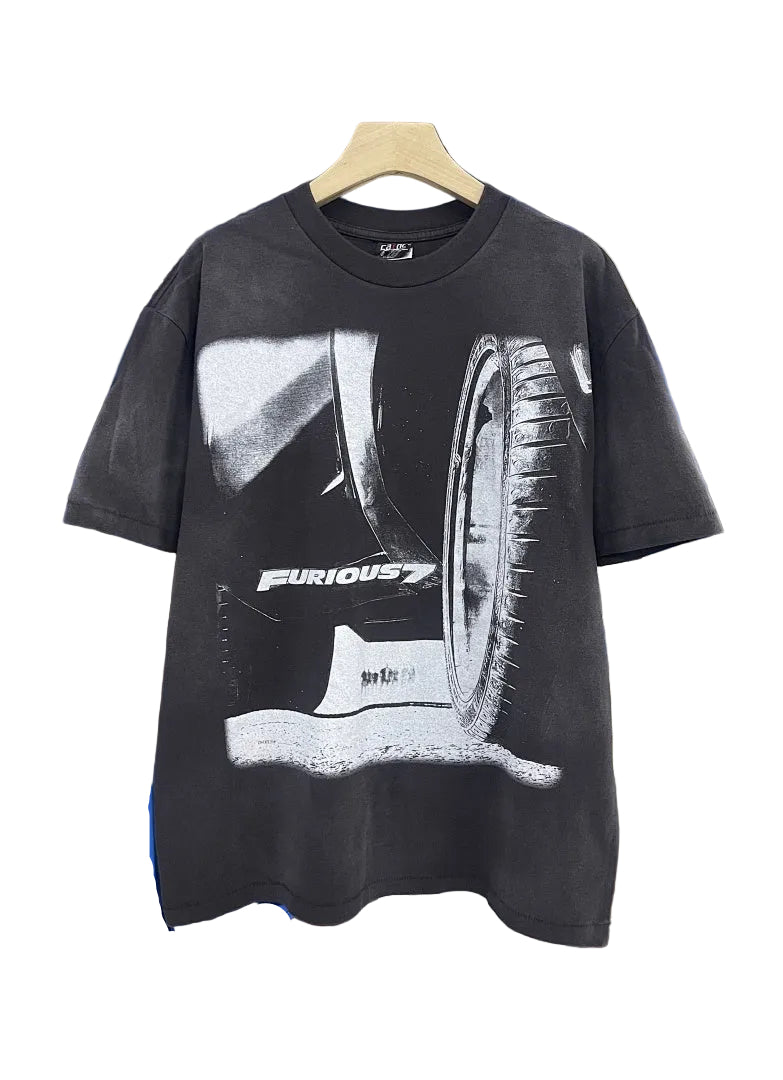 Saint Michael Tire Racing Graphic T‑Shirt