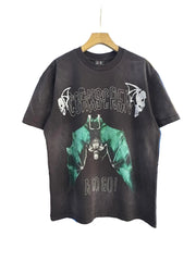Saint Michael Gothic Bat Print T‑Shirt