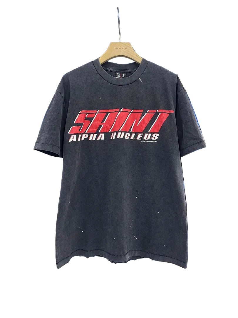 Saint Michael Alpha Nucleus Text Print T‑Shirt