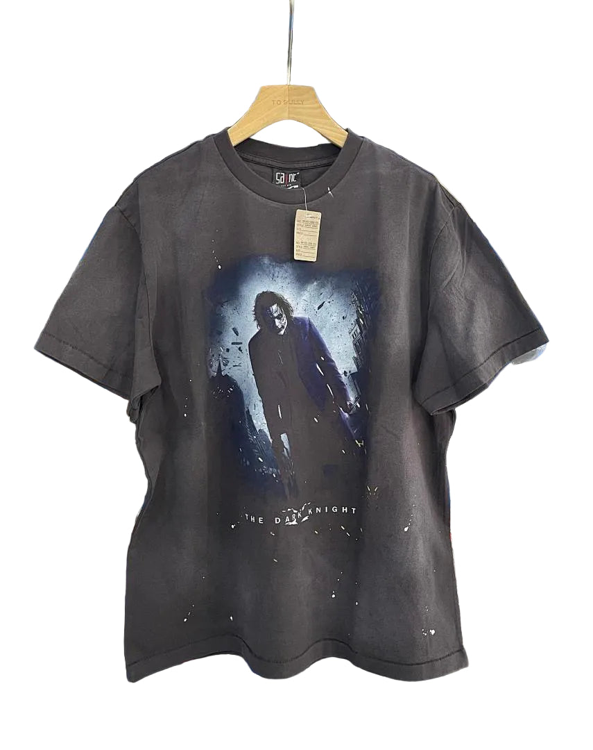 Saint Michael The Dark Knight Print T‑Shirt