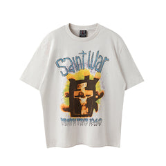 Saint Michael Saint War 1969 Print T‑Shirt