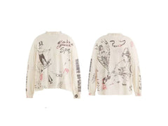 Saint Michael Tattoo Full‑Print Long Sleeve