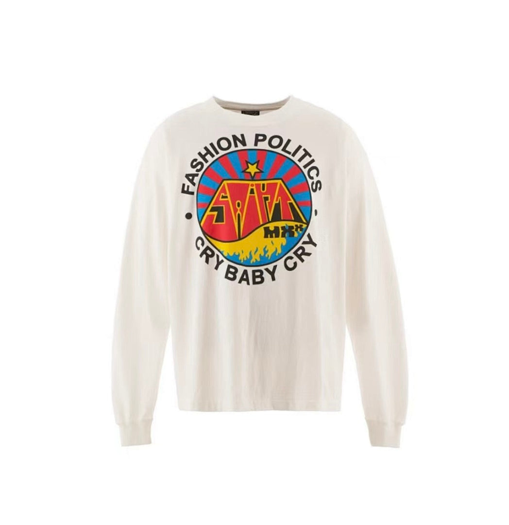 Saint Michael Fashion Politics Graphic Long Sleeve