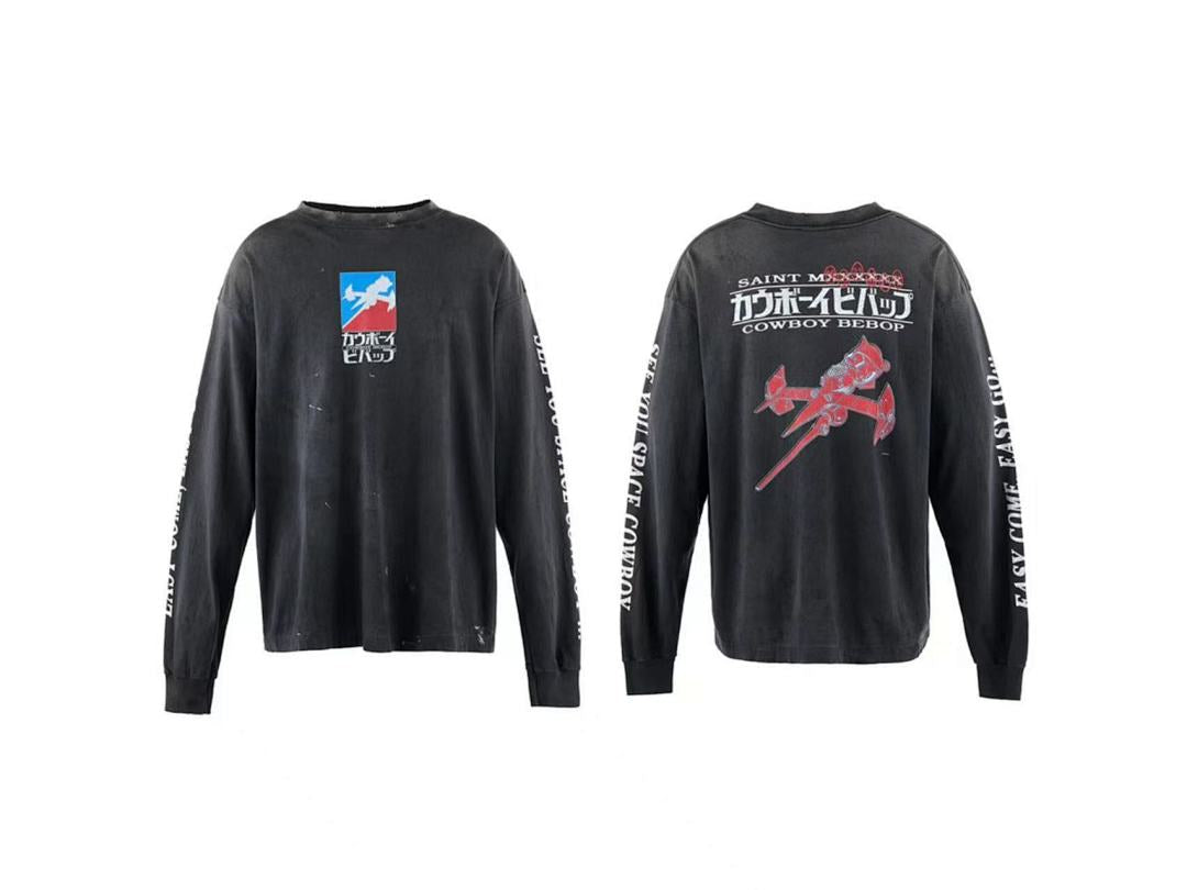 Saint Michael Cowboy Bebop Anime Long Sleeve