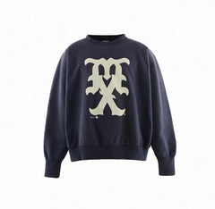 Saint Michael Gothic Monogram Oversized Crewneck