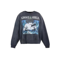 Saint Michael Ghost In The Shell Anime Oversized Crewneck