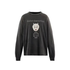 Saint Michael Devil Cartoon Long Sleeve