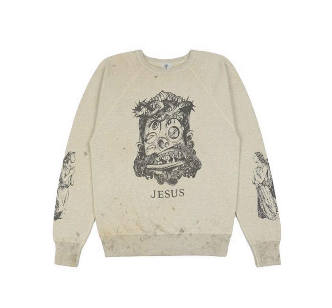 Saint Michael Jesus Crewneck