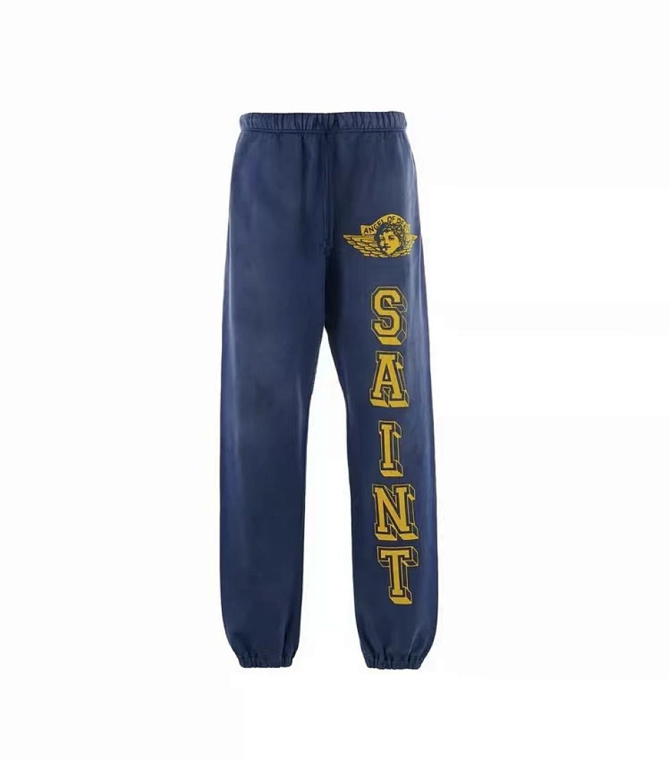 Saint Michael Angel Graphic Fleece Jogger Pants