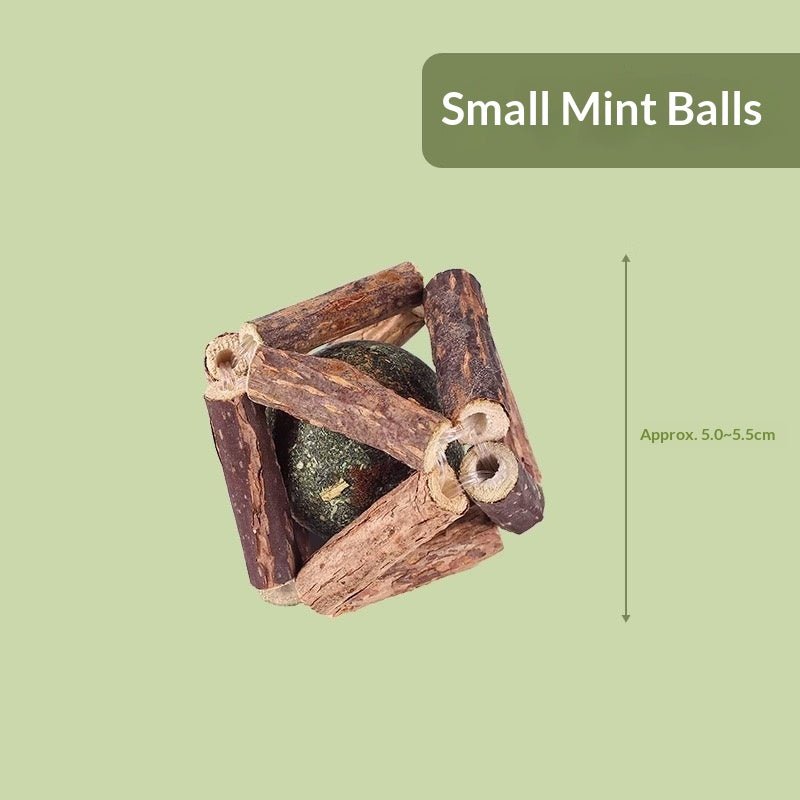 Catnip &amp; Silvervine Dental Chew Ball