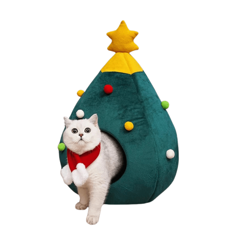 Christmas Cat/Dog Nest Tree Washable
