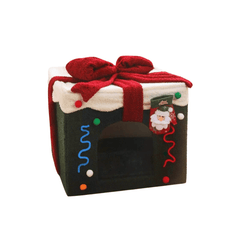 Christmas-themed pet house
