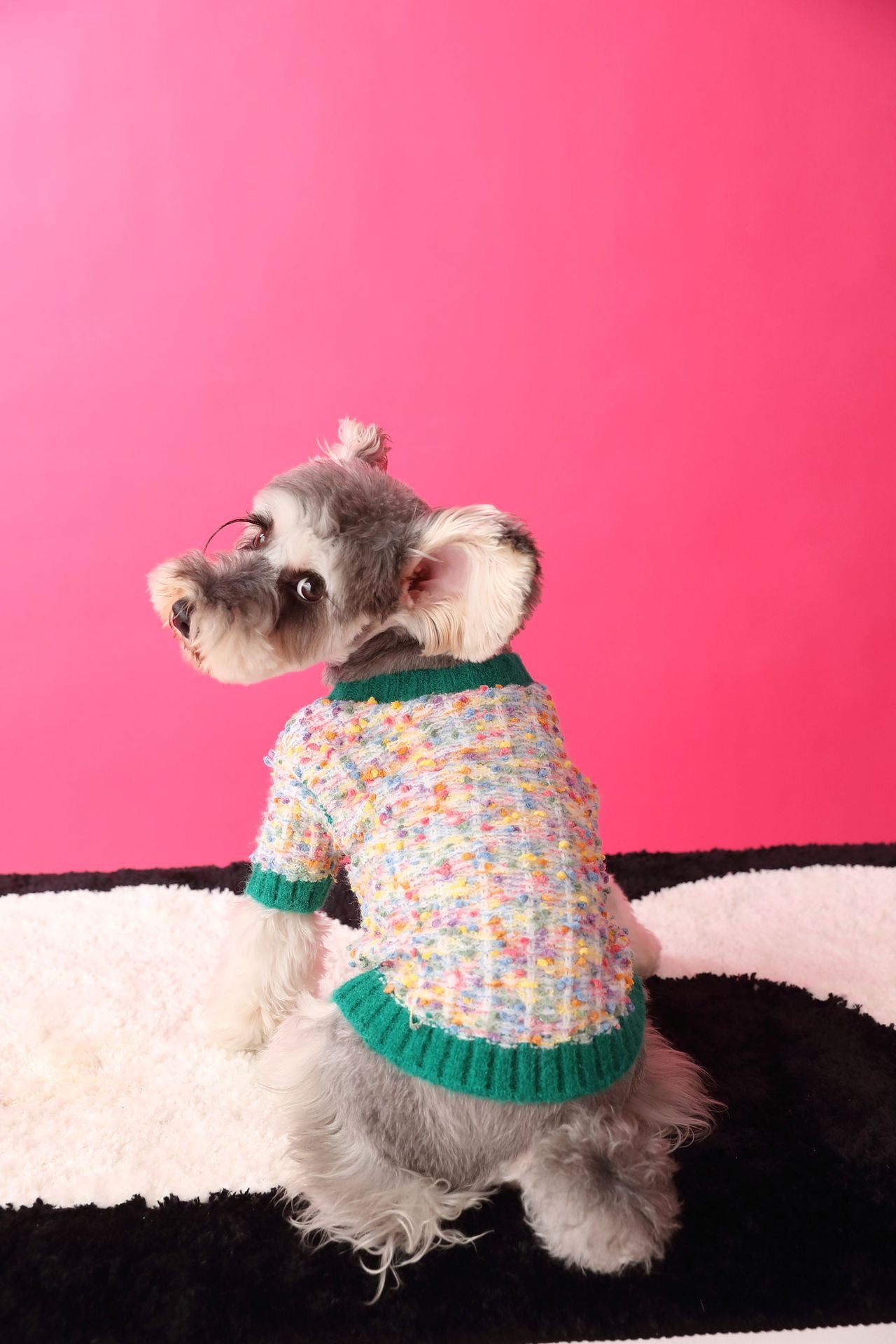 Colorful Dotted Cardigan