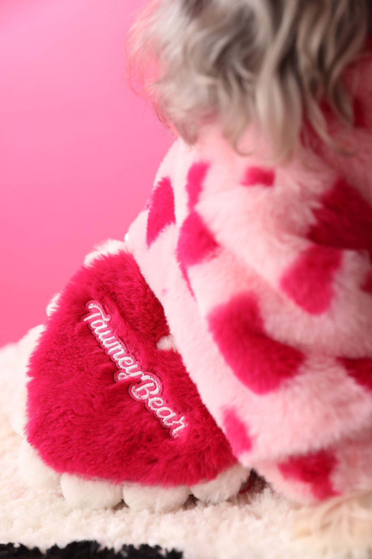 Plush Fleece Sweater+Bag
