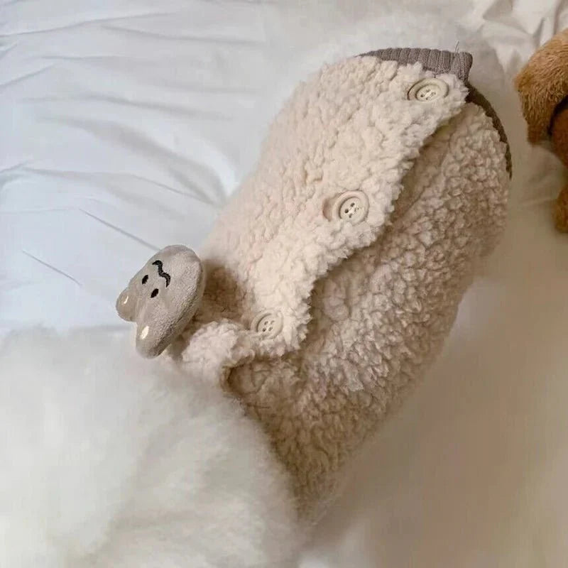 Cotton Vest Sweater Jacket