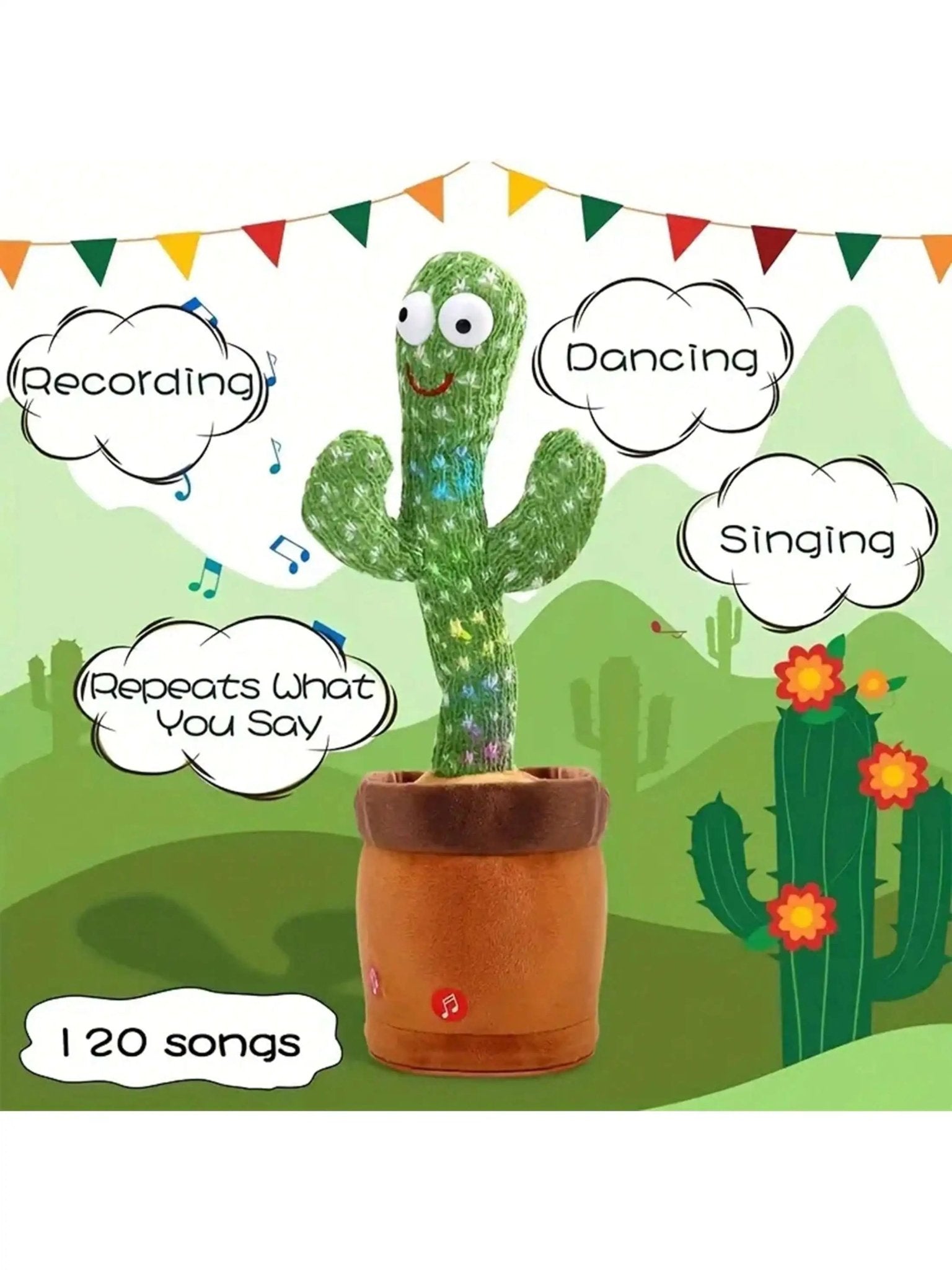 Dancing and Talking Cactus toy