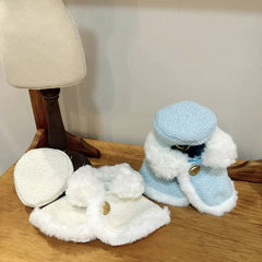 Cloak Coat Hat Set