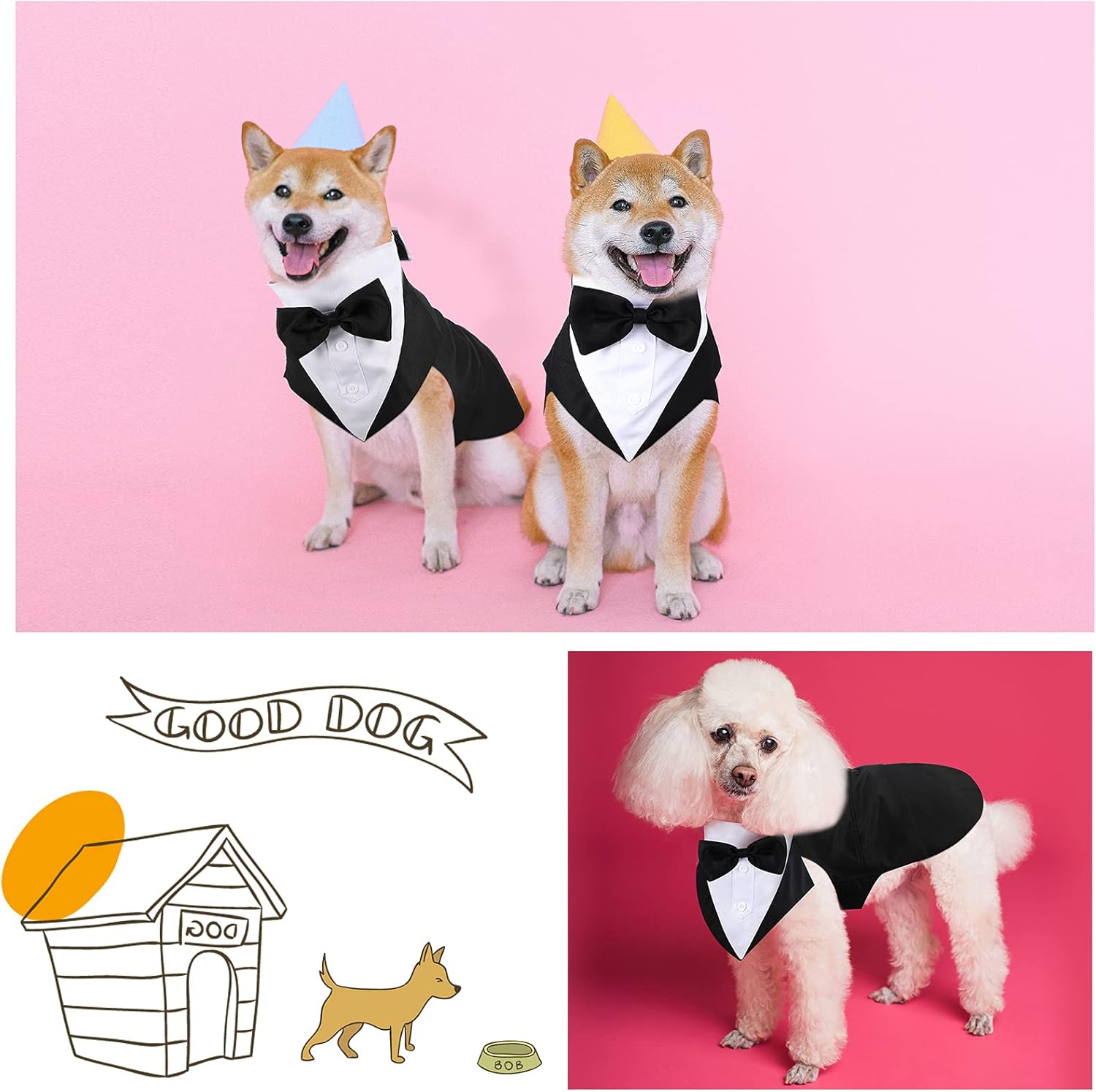 Tuxedo and Bandana Suit Costumes