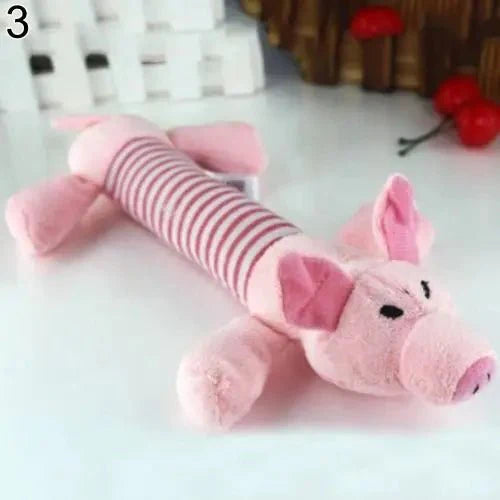 Animal Squeaky Plush Toy